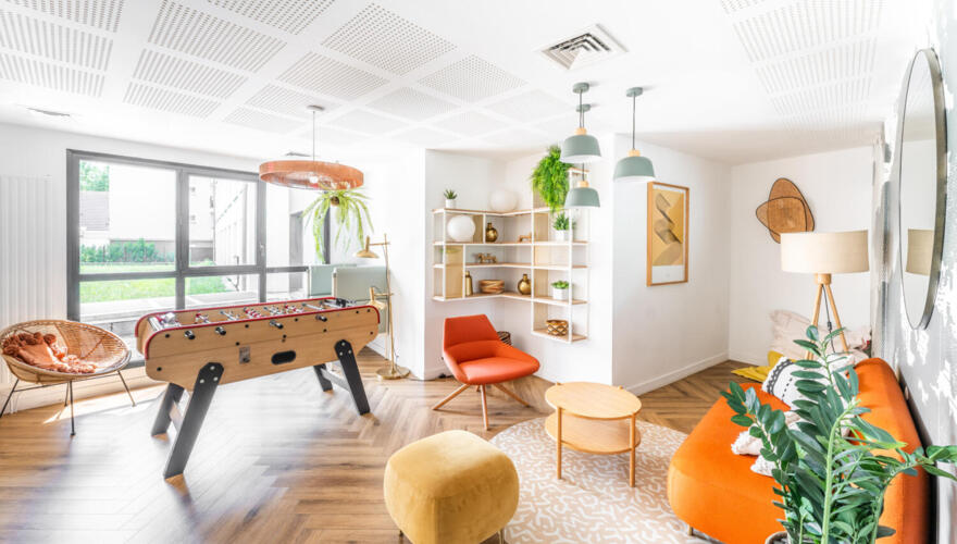 Espace détente - Student Village Guyancourt