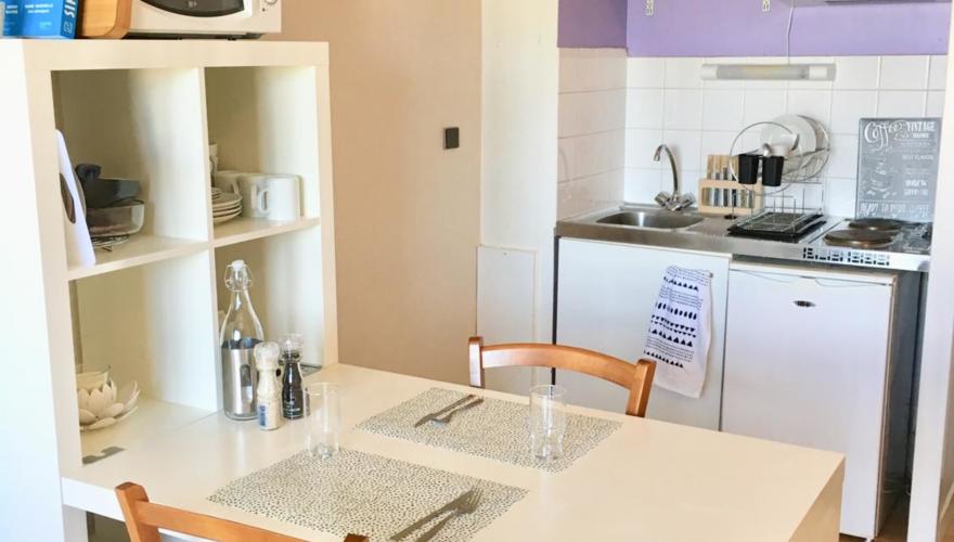 T1 kitchenette - All Suites Study Pessac Canéjan