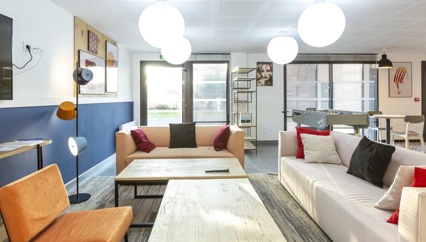 salle commune - Odalys Campus Poitiers Beaulieu