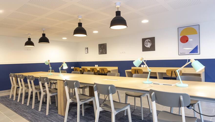 Salle étude - Odalys Campus Poitiers Beaulieu