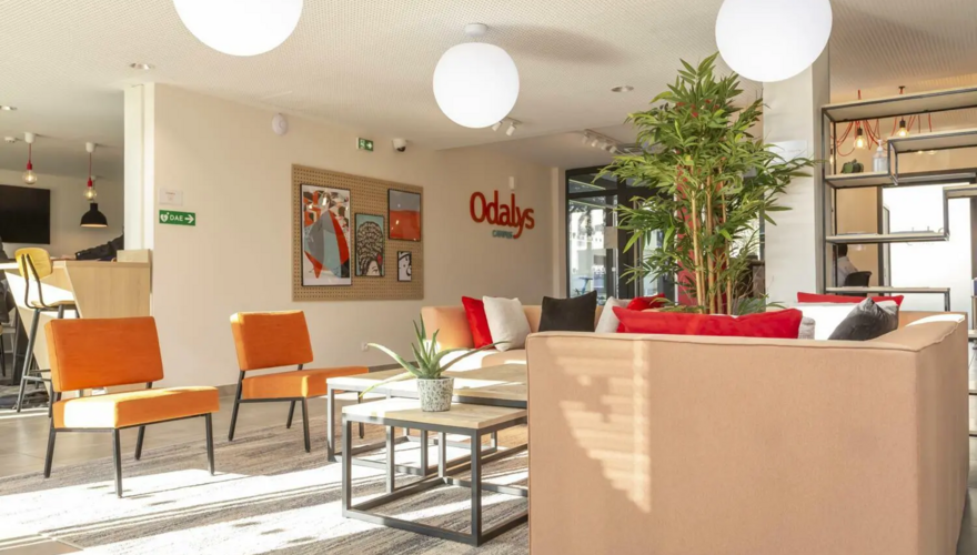 Salon d'accueil - Odalys Campus Angers Jean Moulin