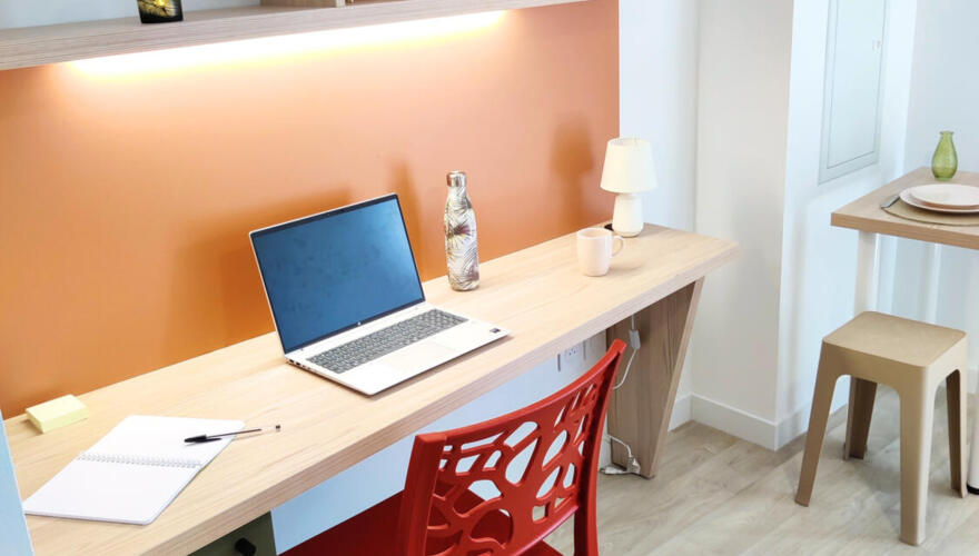 Studio - Pièce de vie - Gestetud Amphithéâtre