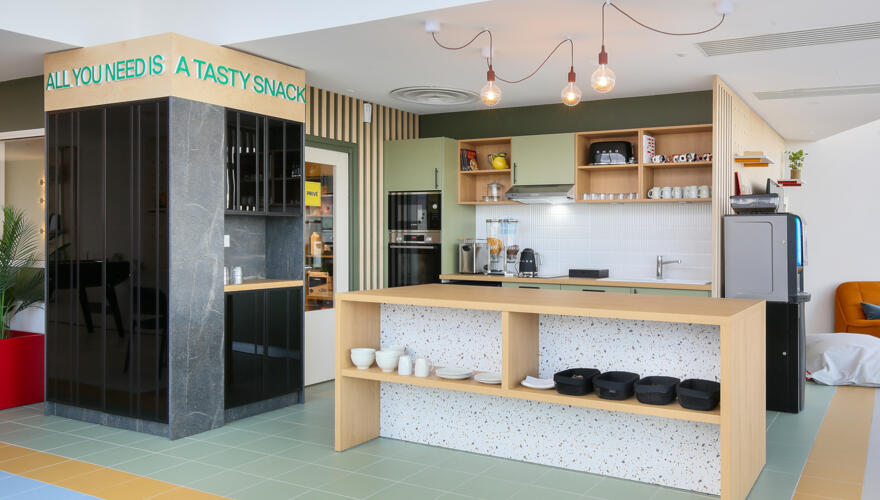 Cuisine collaborative - Résidence Sweetly Mérignac Aéroparc