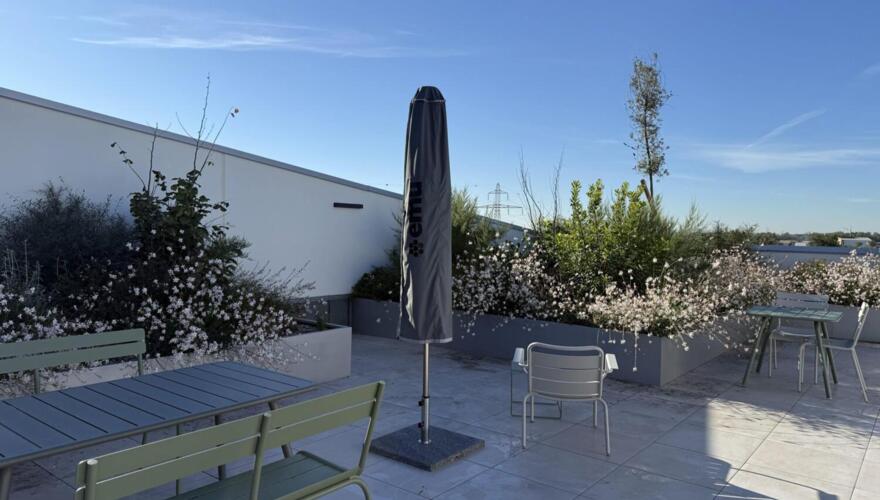 Terrasse rooftop - Résidence Sweetly Mérignac Aéroparc