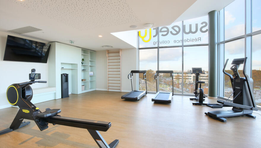Salle de sport - Résidence Sweetly Mérignac Aéroparc
