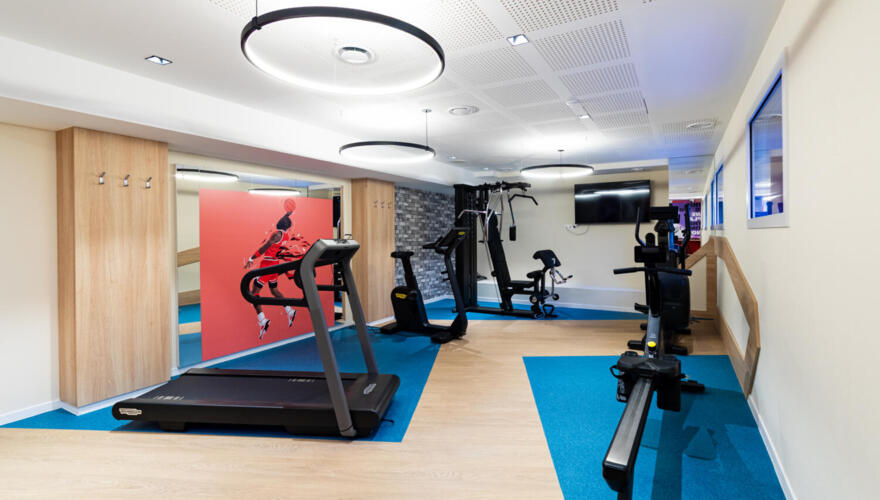 salle de fitness - Résidence Studently Le Mans