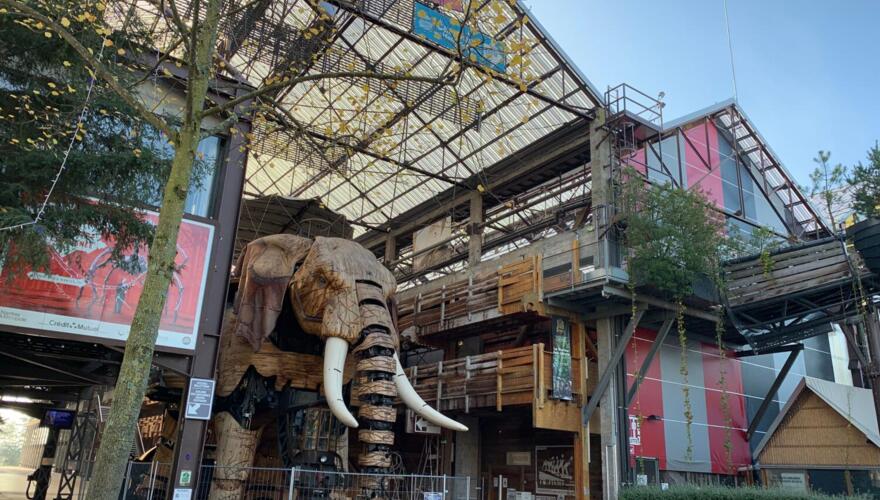 Les Nefs, lieu culturel près de l'Habitation ALLURE à Nantes - ALLURE
