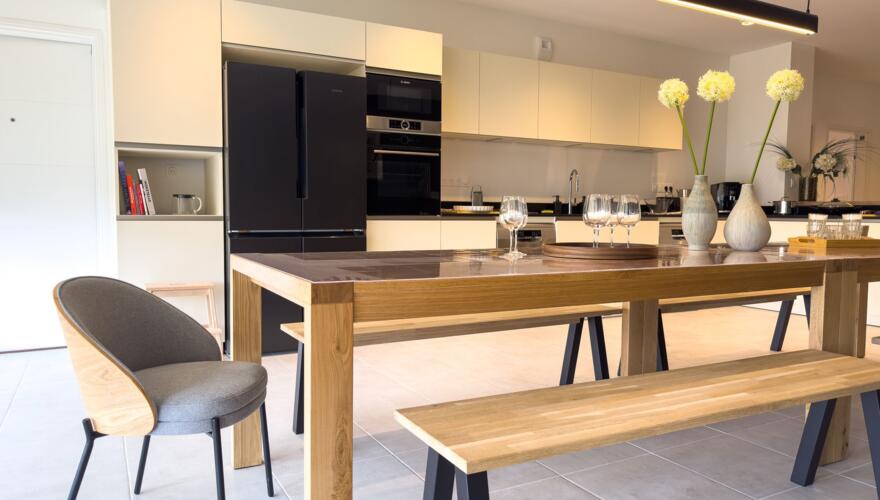 Cuisine équipée partagée de l'Habitation ALLURE à Nantes - ALLURE