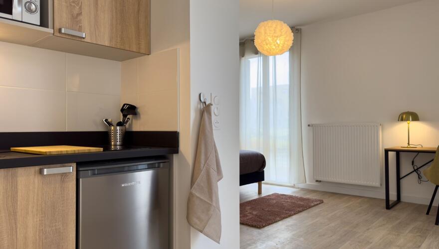 Studio à la résidence de coliving ALLURE à Nantes - ALLURE
