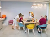 Salon bibliothèque et atelier de la résidence senior à Cergy - Domitys Galilée Cergy