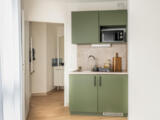 Canvas Bordeaux Docks in Bordeaux - Diamond studio - Kitchenette équipée et accès à la salle d'eau