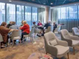 Salon commun convivial de la résidence senior Domitys à Herblay-sur-Seine - Domitys Les Belles Lettres Herblay-sur-Seine