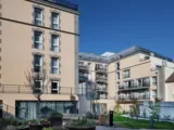Jardin paysager de la résidence services seniors Les Belles Lettres à Herblay-sur-Seine - Domitys Les Belles Lettres Herblay-sur-Seine