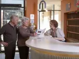 Espace d'accueil de la résidence Domitys Les Belles Lettres à Herblay-sur-Seine - Domitys Les Belles Lettres Herblay-sur-Seine